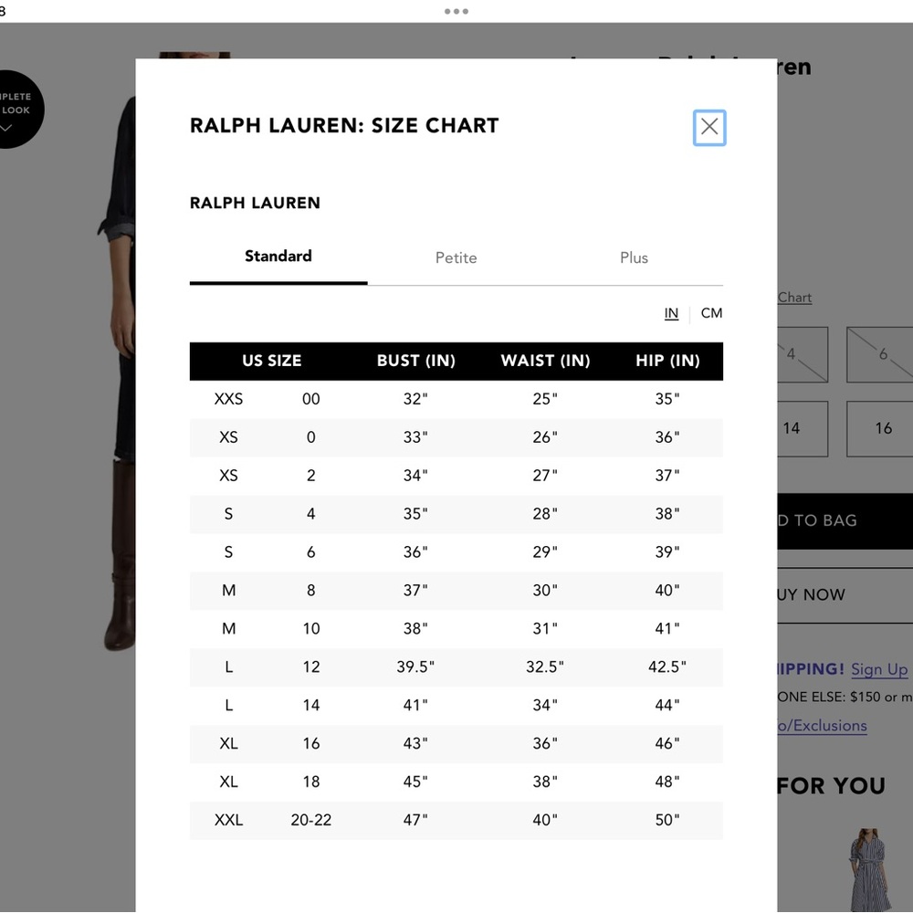 RALPH.LAUREN/DENIM.SHIRT.DRESS - Picture 12 of 13